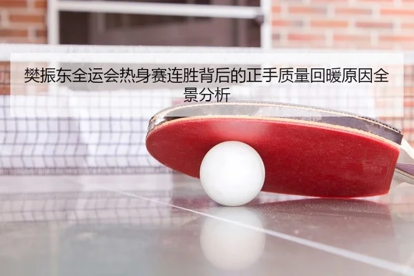 樊振东全运会热身赛连胜背后的正手质量回暖原因全景分析